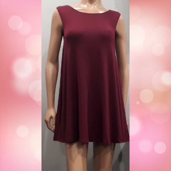 Streetwear Society Dresses & Skirts - 💜 Streetwear Society Mini Shift Dress Burgundy